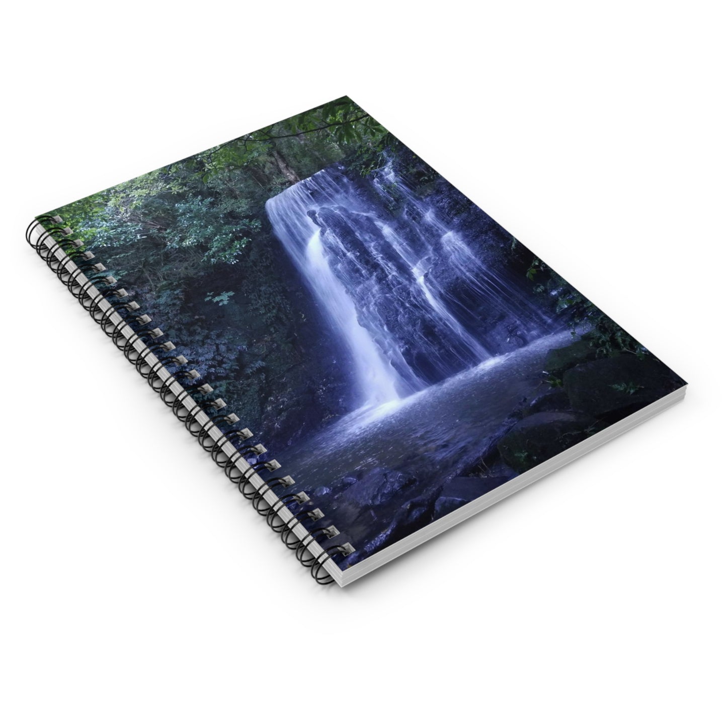 In The Wild Collection -Spiral Notebook - Waterfall