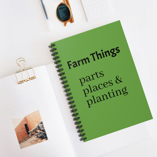 Farm Collection - Spiral Notebook - Farm Things