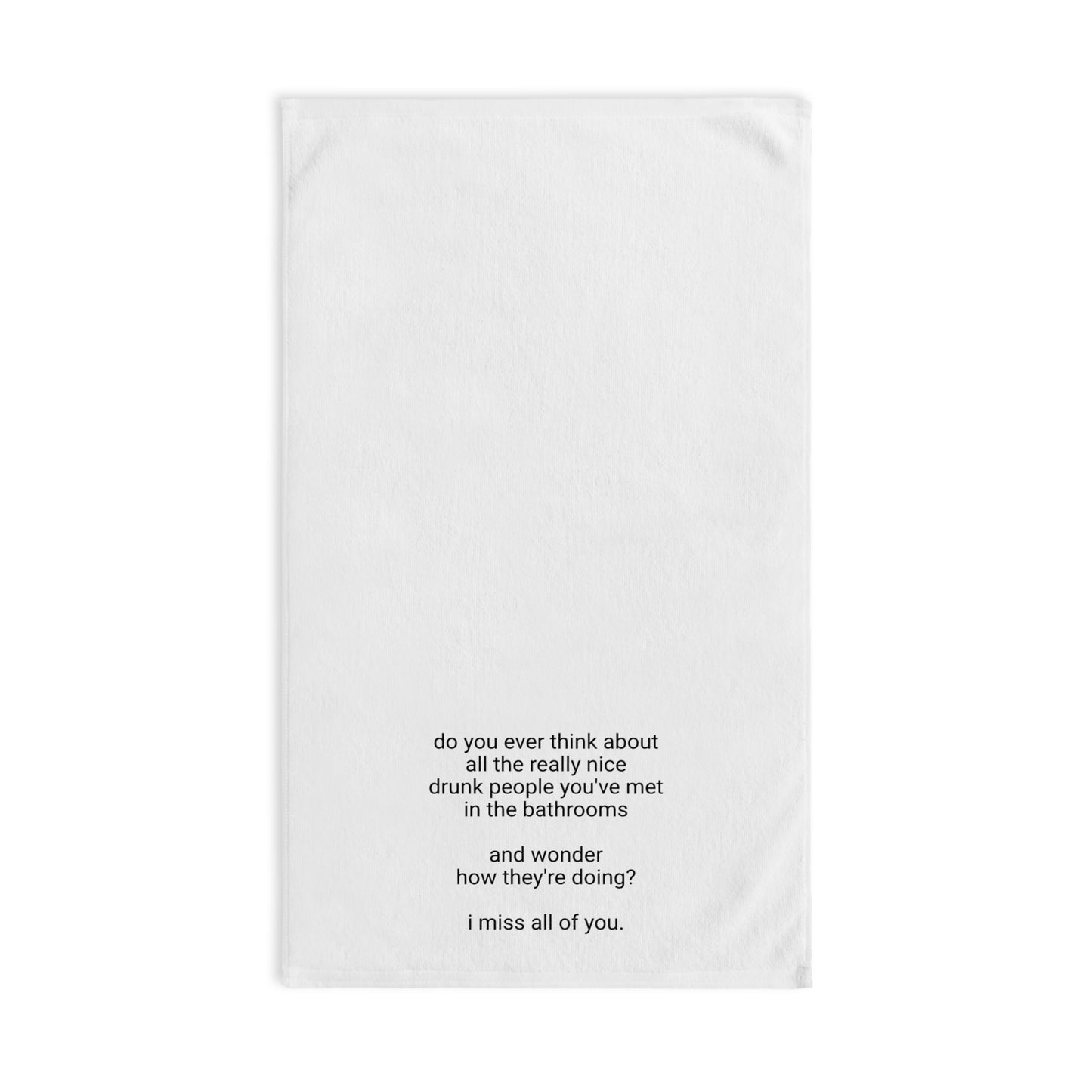 Giggles and Grins Collection - Hand Towel - Drunk People