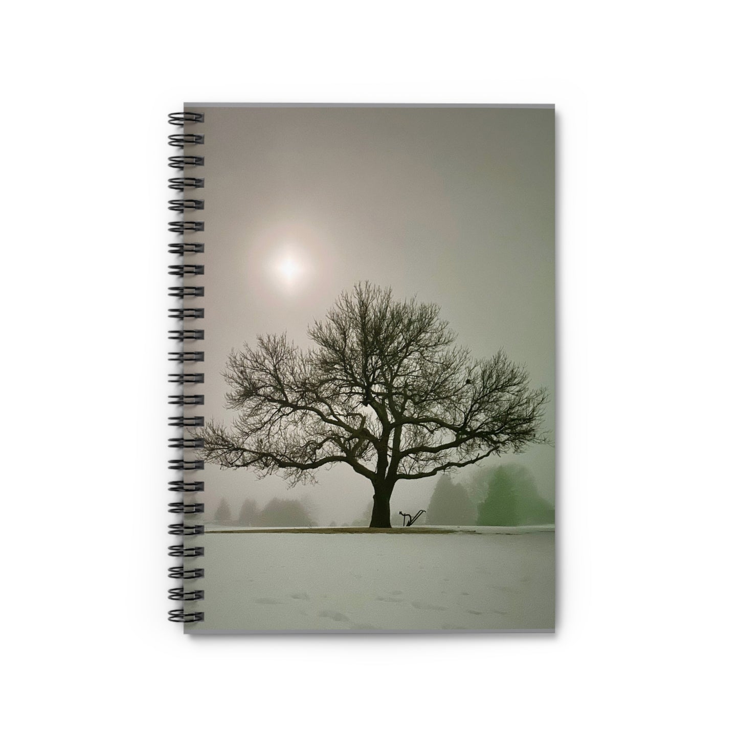 In The Wild Collection - Spiral Notebook - Morning Fog