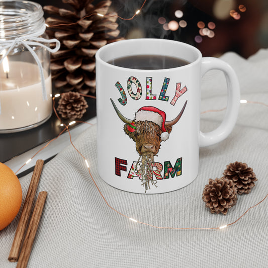 Holiday Collection Mug - Christmas Jolly Farm