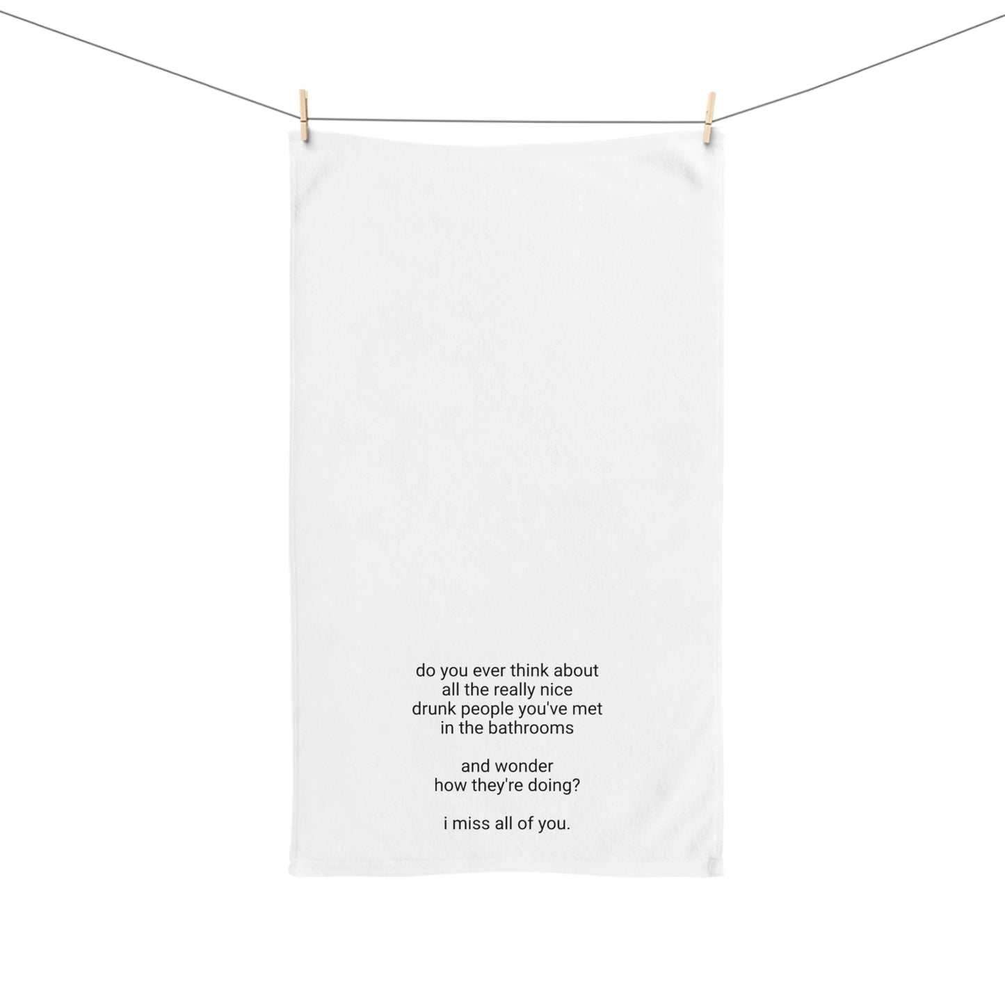 Giggles and Grins Collection - Hand Towel - Drunk People