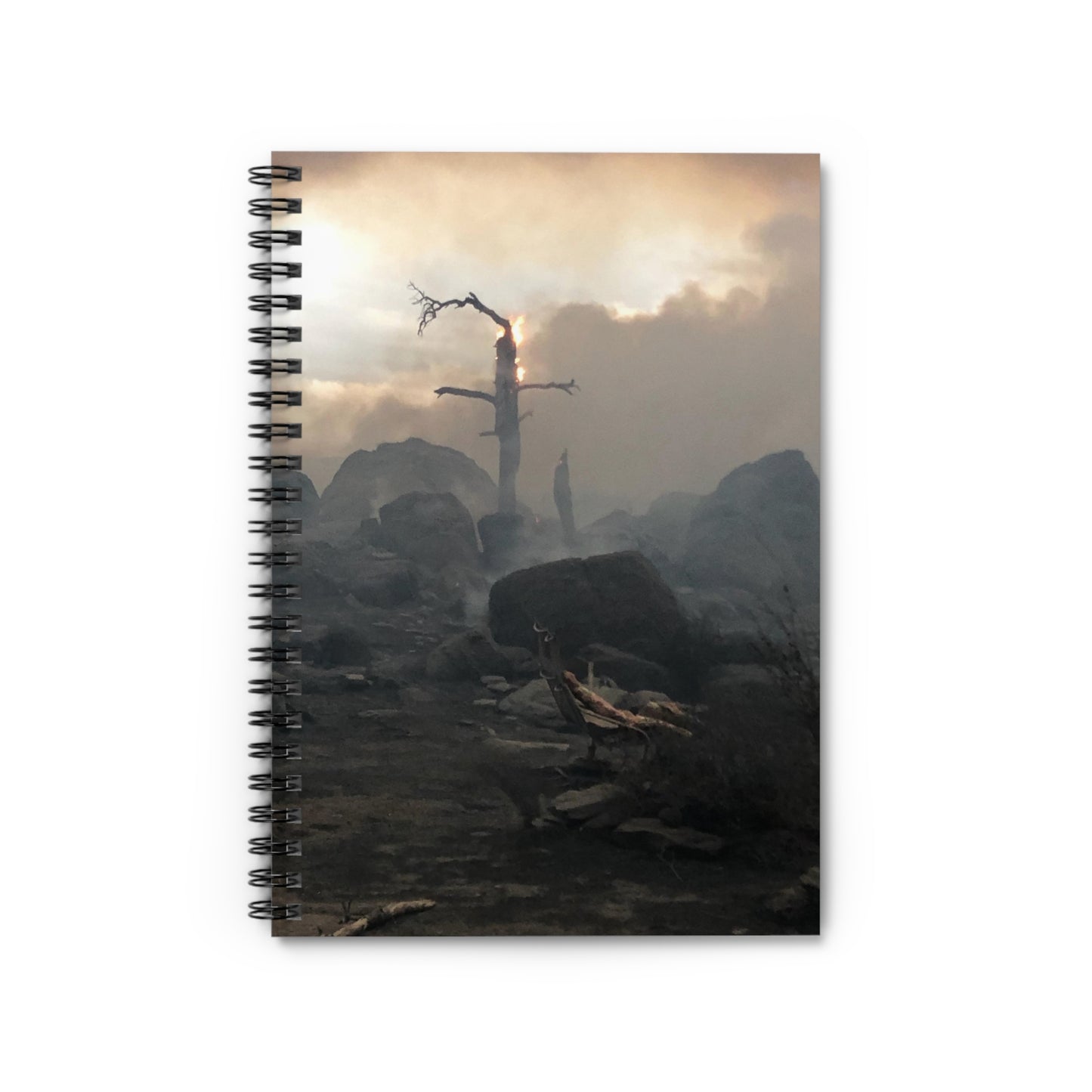 In The Wild Collection - Spiral Notebook - After the Burn